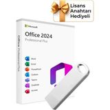 Microsoft Office 2024 Pro Plus Kurulum Dosyalı USB Bellek 16GB (Lisans Anahtarı Hediyeli) - Fiyatı, Yorumları
