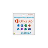 Mıcrosoft Office 365 -5 Cihaz 1 Yıl Dijital Hesap ( Kargo Ücreti Yoktur)