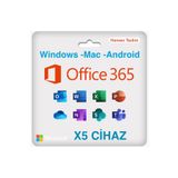 MICROSOFT Offıce 365 -5 Cihaz 1 Yıl Dijital Hesap