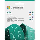 Microsoft Office 365 Aile 6 Kullanıcı 1 Yıl Dijital Lisans