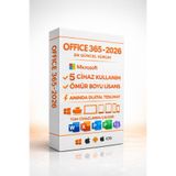 MICROSOFT Office 365 Professional Plus 2026 Lisans Üyeliği - Word, Excel, Outlook, Powerpoint, Onenote