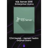Microsoft SQL Server 2016 Enterprise Lisans