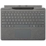 Microsoft Surface Pro Copilot+ Pc (11. Nesil), Surface Pro 9, Pro 8 Ve Pro X Uyumlu - Q Us İngilizce Klavye Ve Slim Pen 2 – 1 Yıl Garanti – Gri - 8X6-00214