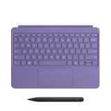 Microsoft Surface Pro Klavye ve İnce Kalem 2 Paketi Surface Pro 12" Cihaz için, Alcantara Malzeme, Menekşe
