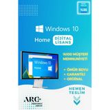 Mıcrosoft Windows 10 Home Oem - Dijital Lisans Anahtarı - Windows 10 Ömür Boyu, Garantili, Esd Key