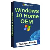 Microsoft Windows 10 Home Oem - Ömür Boyu Kalıcı Dijital Lisans