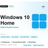 Microsoft Windows 10 Home Retail Lisans Anahtarı · Orijinal · Ömür Boyu · Taşınabilir, Format Sonrası Aktif · Faturalı · Anında E-Posta