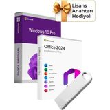 Microsoft Windows 10 + Office 2024 Pro Plus Kurulum Dosyalı USB Bellek 16GB (Lisans Anahtarı Hediyeli) - Fiyatı, Yorumları