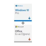 Microsoft Windows 10 Pro OEM ve Microsoft Office 2019 Ev ve Öğrenci Lisans