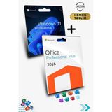 Mıcrosoft Windows 11 Pro Lisans Ve Office 2016 Pro Plus Lisans
