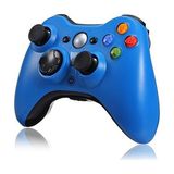 Microsoft Xbox 360 Wireless Controller Kablosuz Kumanda Oyun Kolu Mavi Joystick ile Oyun Keyfini Artırın