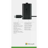 Microsoft Xbox 9.Nesil Oyun ve Şarj Kiti Siyah Renkli CE Uygunluk Sembolu ile Güçlü Şarj Cihazı