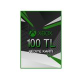 Microsoft Xbox Hediye Kartı 100 Tl Şeffaf