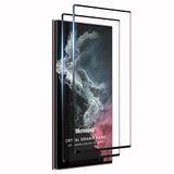 Microsonic 2 Adet Samsung Galaxy S22 Ultra Crystal Seramik Siyah Nano Ekran Koruyucu