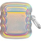Microsonic Air-Podss 1. Nesil / 2. Nesil Kılıf Zigzag Hologram Çok Renkli - AirPods 1 / 2