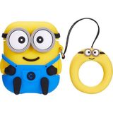 Microsonic Airpods 1. Nesil / 2. Nesil Kılıf Cartoon Figürlü Silikon Crtn-Fgr-Mn-Bb - Mavi - Sarı - AirPods 1 / 2