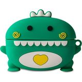 Microsonic AirPods 3. Nesil Kılıf Cartoon Figürlü Silikon Crtn-Fgr-Dnzr-Ysl - Yeşil