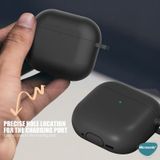 Microsonic Airpods 4 Kılıf Askılı Mat Silikon Koyu Yeşil