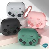 Microsonic Airpods 4 Kılıf Cartoon Figürlü Silikon Retro Gameboy Gri