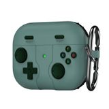 Microsonic AirPods 4 Kılıf Cartoon Figürlü Silikon Retro Gameboy Yeşil [AirPods 4 ile Uyumlu Kılıf - Yeşil]