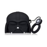 Microsonic Airpods 4.nesil / Anc Kılıf Cartoon Figürlü Silikon Crtn-fgr-drth-vdr Black