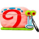 Microsonic Airpods 4.nesil / Anc Kılıf Cartoon Figürlü Silikon Crtn-fgr-gry-the-snl Pembe - Kırmızı