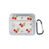 Microsonic Airpods 4.Nesil/ANC için Kılıf Figure Series PrettyCharm Cherry [AirPods 4 ile Uyumlu Kılıf - Mat Kırmızı]
