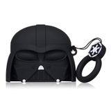 Microsonic Airpods 4.Nesil/ANC Kılıf Cartoon Figürlü Silikon Crtn-Fgr-Drth-Vdr [AirPods 4 ile Uyumlu Kılıf - Black]