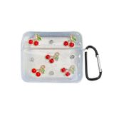 Microsonic AirPods Pro 2.Nesil için Kılıf Figure Series PrettyCharm Cherry [AirPods Pro 2. Nesil ile Uyumlu Kılıf - Mat Kırmızı]