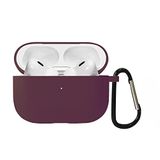 Microsonic AirPods Pro 2.Nesil için Kılıf Liquid Silicone Lansman Bordo [AirPods Pro 2. Nesil ile Uyumlu Kılıf - Bordo]