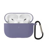 Microsonic AirPods Pro 2.Nesil için Kılıf Liquid Silicone Lansman Lavanta Grisi [AirPods Pro 2. Nesil ile Uyumlu Kılıf - Lavanta Grisi]