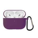 Microsonic AirPods Pro 2.Nesil için Kılıf Liquid Silicone Lansman Mor [AirPods Pro 2. Nesil ile Uyumlu Kılıf - Mor]