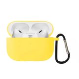 Microsonic AirPods Pro 2.Nesil için Kılıf Liquid Silicone Lansman Sarı [AirPods Pro 2. Nesil ile Uyumlu Kılıf - Sarı]