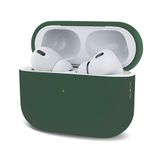 Microsonic AirPods Pro 2.Nesil için Kılıf Mat Silikon Koyu Yeşil [AirPods Pro 2. Nesil ile Uyumlu Kılıf - Koyu Yeşil]