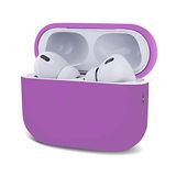 Microsonic AirPods Pro 2.Nesil için Kılıf Mat Silikon Lila [AirPods Pro 2. Nesil ile Uyumlu Kılıf - Lila]