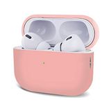 Microsonic AirPods Pro 2.Nesil için Kılıf Mat Silikon Pembe [AirPods Pro 2. Nesil ile Uyumlu Kılıf - Pembe]