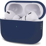 Microsonic Airpods Pro 2.nesil Kılıf Mat Silikon Lacivert - AirPods Pro 2. Nesil