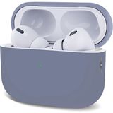 Microsonic AirPods Pro 2.Nesil Kılıf Mat Silikon Lavanta Grisi