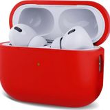 Microsonic AirPods Pro 2.Nesil Kırmızı Mat Silikon Kılıf