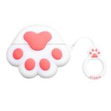 Microsonic AirPods Pro 3 için Kılıf Cartoon Figürlü Silikon Crtn-Fgr-Pti-Byz [AirPods Pro 3 ile Uyumlu Kılıf - Pembe - Beyaz]
