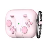 Microsonic AirPods Pro 3 için Kılıf Cartoon Figürlü Silikon Retro Gameboy Pembe [AirPods Pro 3 ile Uyumlu Kılıf - Pembe]