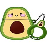 Microsonic Airpods Pro 3 Kılıf Cartoon Figürlü Silikon Crtn-Fgr-Avcd - Yeşil - Sarı
