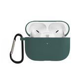 Microsonic AirPods Pro 3 Liquid Silicone Lansman Koyu Yeşil [AirPods Pro 3 ile Uyumlu Kılıf - Koyu Yeşil]