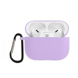 Microsonic AirPods Pro 3 Liquid Silicone Lansman Lila [AirPods Pro 3 ile Uyumlu Kılıf - Lila]