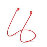 Microsonic Airpods Pro 3 Manyetik Mıknatıslı Kulaklık İpi Kırmızı [AirPods Pro 3 ile Uyumlu Kılıf - Kırmızı]