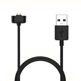 Microsonic Amazfit Band 7 için Manyetik USB Şarj Kablosu Siyah [Band 7 ile Uyumlu Şarj Kablosu - Siyah]