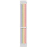 Microsonic Amazfit Bip U Hasırlı Woven Sport Loop Pride Edition Kordon