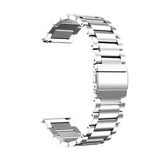 Microsonic Amazfit GTR 3 Gümüş Metal Stainless Steel Kordon