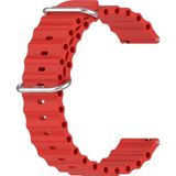 Microsonic Amazfit GTR 47 mm Ocean Band Kırmızı Kordon