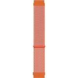 Microsonic Amazfit GTS 3 Woven Sport Loop Turuncu Hasırlı Kordon